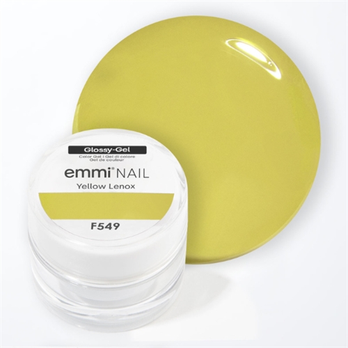 Glossy-Gel Yellow Lenox - F549 * Vegan